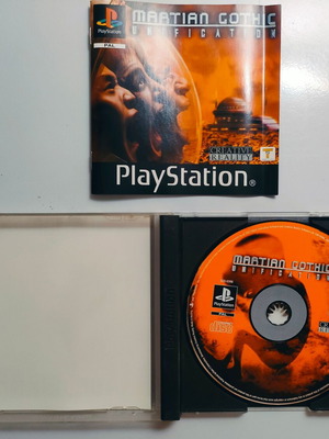 Martian Gothic PS1 game used, fully functional