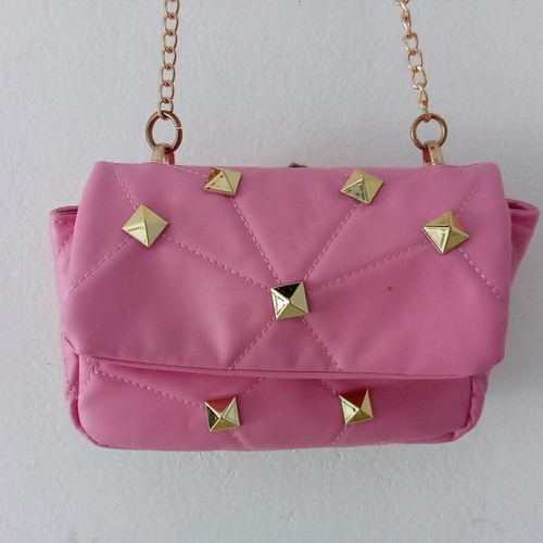 Girls' shoulder bag like new, pink