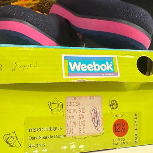 Jeans shoes new, size 30, very light