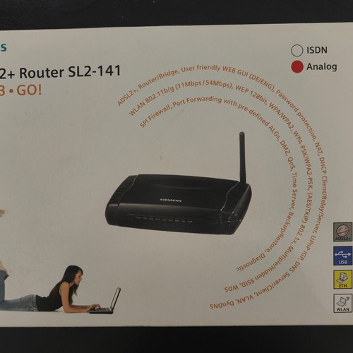 Siemens ADSL 2+ Router SL2-141