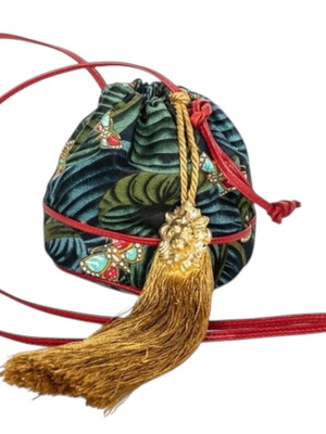 Bottega Veneta Butterfly Tassel Bag, 1970s