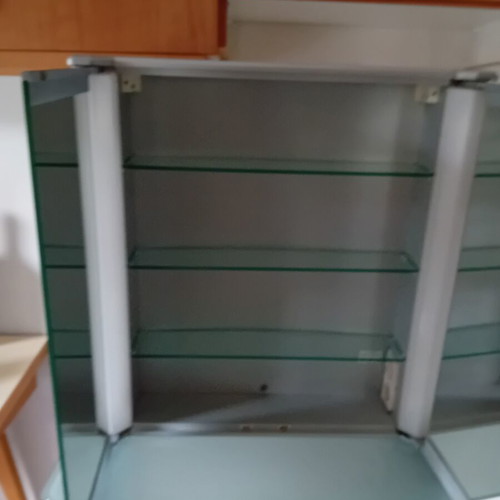 Bathroom mirror cabinet like new, 76×70×15 cm