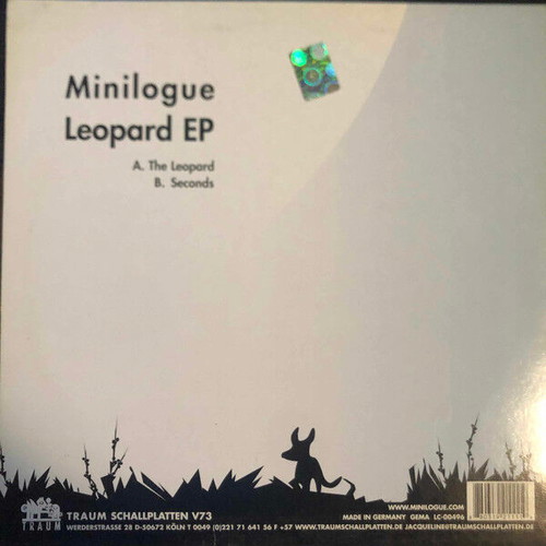 Minilogue The Leopard EP used, electronic