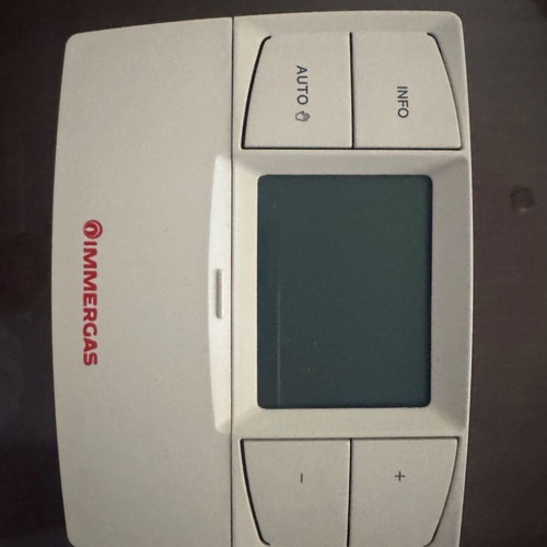 Immergas gas boiler with temperature controller