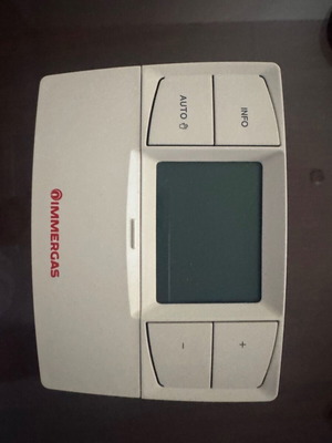 Immergas gas boiler with temperature controller