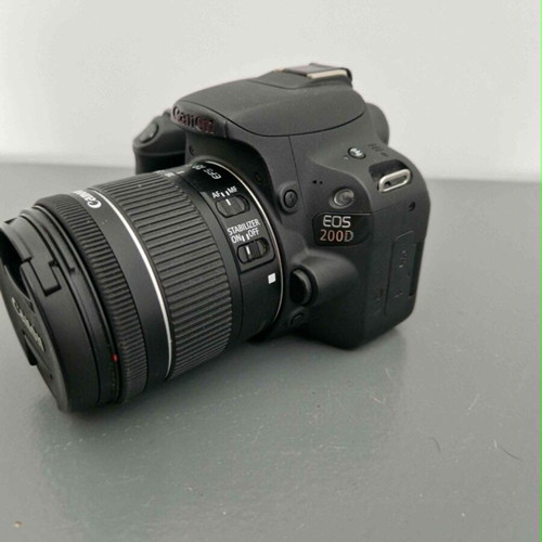 Canon DSLR EOS 200D camera kit like new with lenses