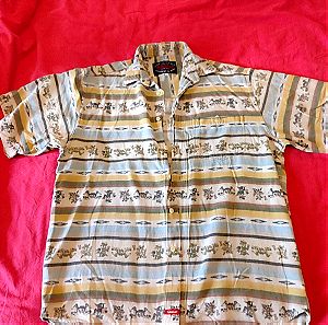 Vintage ethnic πουκάμισο L