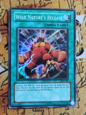 Wild Nature's Release Spell Card σαν καινούργιο