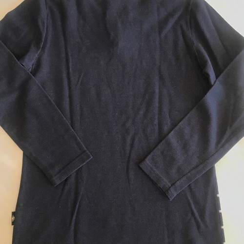 Happy People winter pajama set dark blue with Christmas designs like new