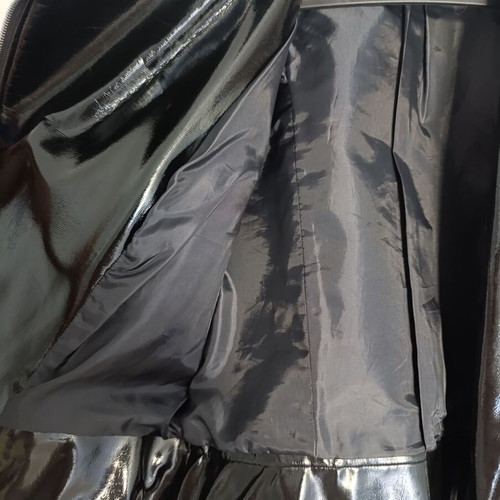 Sinequanone Patent PVC Biker Jacket Black like new