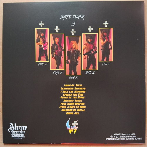 White Tower White Tower LP orange vinyl metal mint
