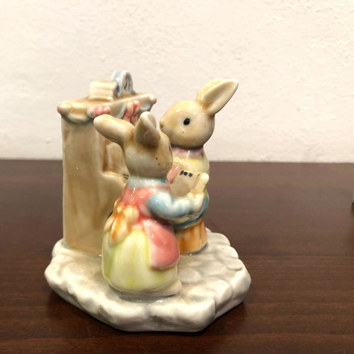 Vintage porcelain figures by Albert Kessler, set of 3, like new