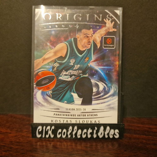Panini Euroleague Origins Panathinaikos Sloukas base card new