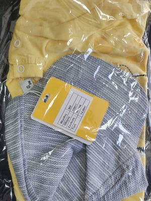 Baby boy set new for 9 months with pants, shirt, hat
