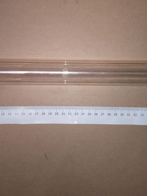 Glass distillation condenser used, effective length 30cm, NS24/29