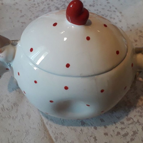 Christmas ceramic candy decoration new