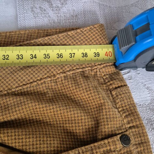 Women’s corduroy pants like new, small, olive color