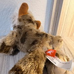 Plush lynx toy