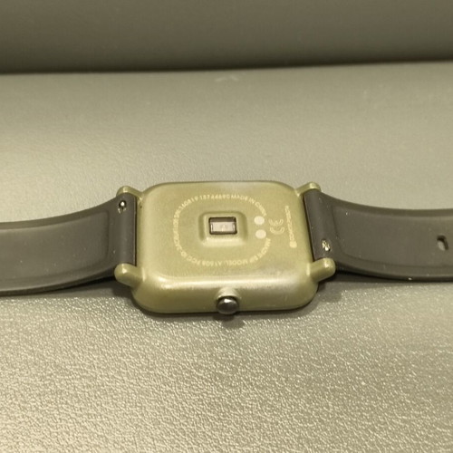 Amazfit Bip First Edition used, minimal design, green