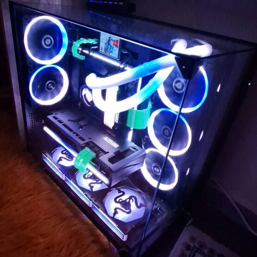Custom PC Build Ryzen 7 5700x with Sapphire 7800xt Nitro like new