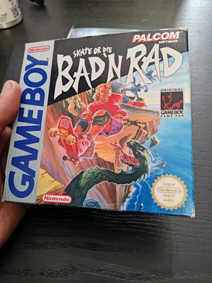 Nintendo Game Boy Skate Or Die Bad N Rad μεταχειρισμένο, πλήρες σε κουτί