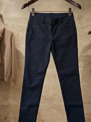 Tommy Hilfiger pants like new, navy blue, XS/S, slim fit