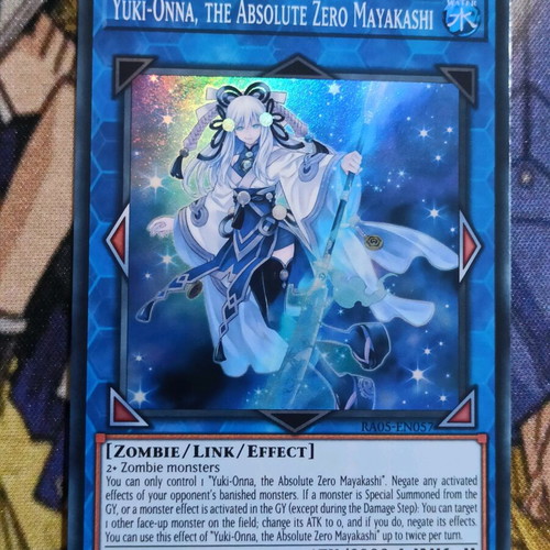 Yuki-Onna The Absolute Zero Mayakashi Link Card like new