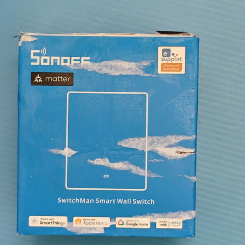 Sonoff SwitchMan Smart Wall Switch new with Matter support
