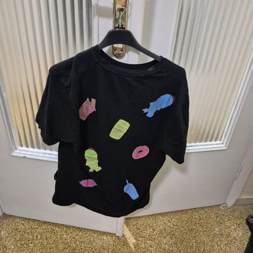 Simpson tshirt used, size M, black