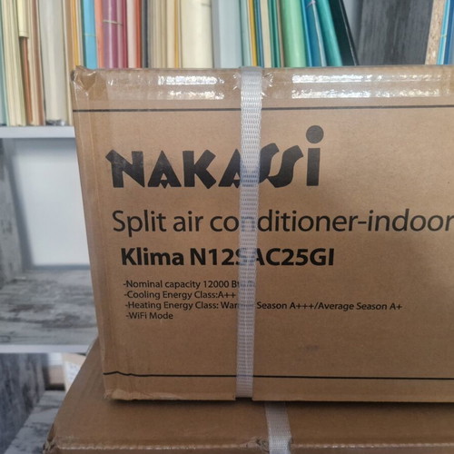 Aircondition Nakassi 12,000 BTU new, indoor and outdoor unit