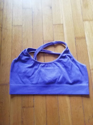 Shein μοβ μπουστάκι size L