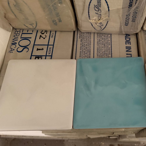Vintage Elios Ceramica 15x15 cm tiles new, large quantity