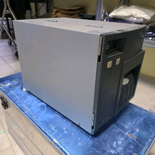 SATO CL408e industrial label printer used