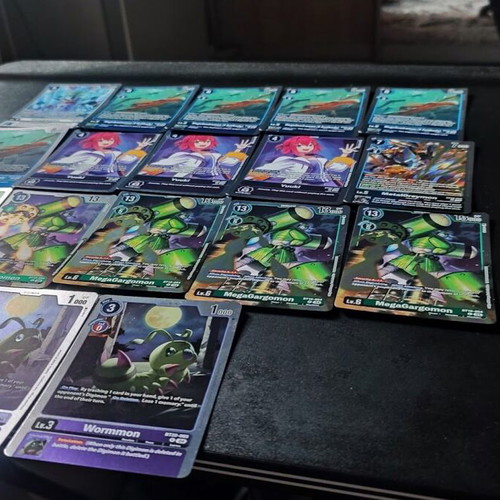 Digimon TCG 17 Rare Foil Cards New