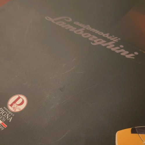 Lamborghini Pignamoda notebook like new, large size