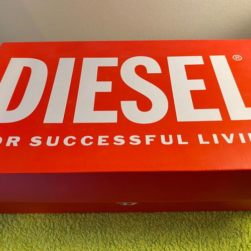 Diesel Leroji size 43 like new, white and green