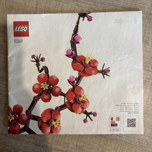 Lego set instruction books