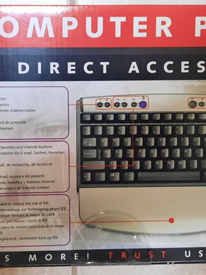 Trust Silverline Direct Access wired multimedia keyboard