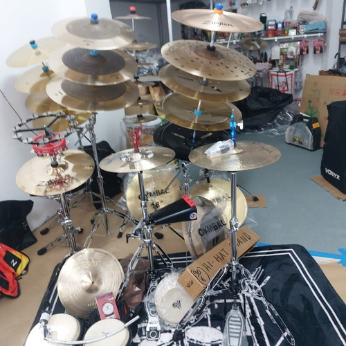 Cymbals and percussion instruments new collection