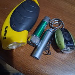 Led flashlights used, very good condition