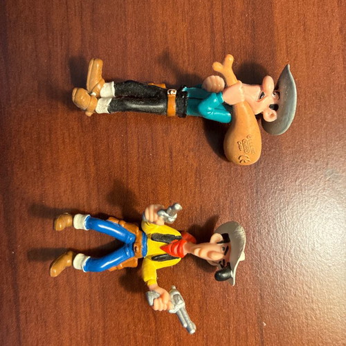 Lucky Luke figures used Plastoy 1997
