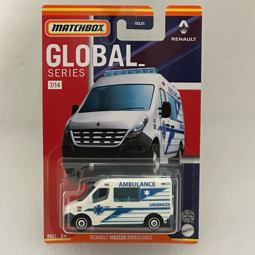 Matchbox Global Series France Renault Master Ambulance new