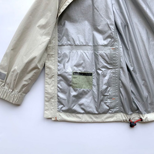 Aigle MTD Windbreaker Rain Jacket unisex, used, size L/XL, ecru