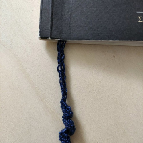 Handmade knitted bookmark new