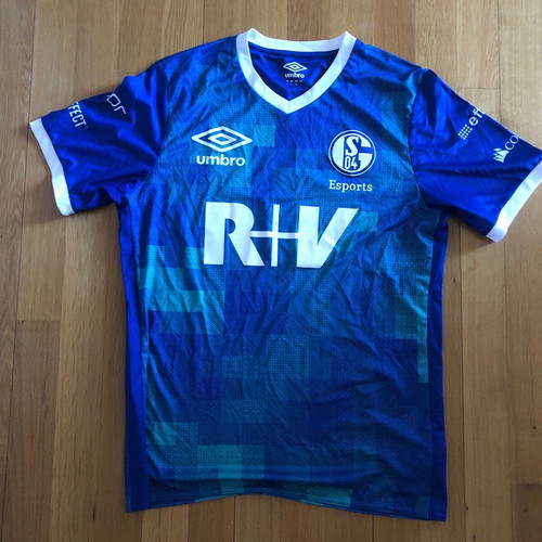 Umbro FC Schalke 04 football jersey used size Large