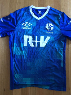 Umbro FC Schalke 04 ποδοσφαιρική εμφάνιση μεταχειρισμένη μέγεθος Large