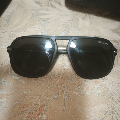 Carrera 23004 men's sunglasses, black with gold details