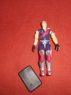 G.I.JOE Xamot (v1) 1985 Crimson Guard Commander figure used