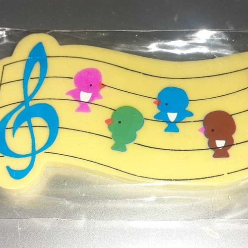 Vintage eraser new with various designs