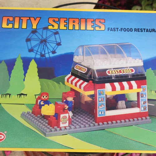 ATCO City Series 3041 Fast-Food Restaurant Set vintage